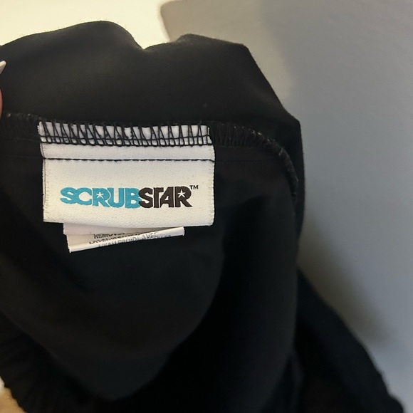 ScrubStar Black Scrub Pants - Size Large - Picture 5 of 5
